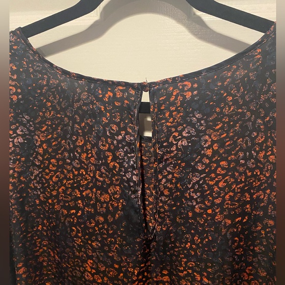 Copper spot blouse with long sleeves - Picture 5 of 5